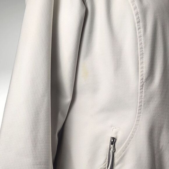 The North Face Jacket Women’s Size Medium White Windwall Full Zip Soft Shell - Picture 8 of 14